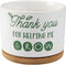 Ceramic Succulent Plant Pot - Teacher Appreciation Gift